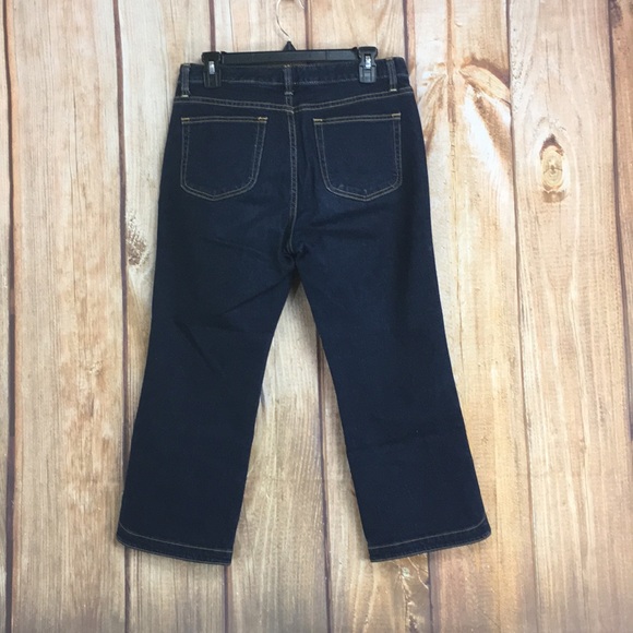 💸Gap Cropped Bootcut denim Jean size 8 - Picture 8 of 8